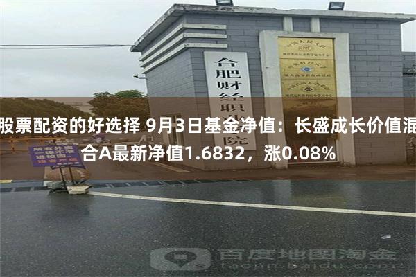 股票配资的好选择 9月3日基金净值：长盛成长价值混合A最新净值1.6832，涨0.08%